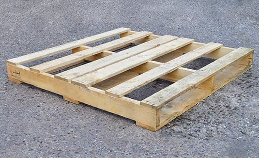 2 Way Standard Wooden Pallets 45" 1140mm Square