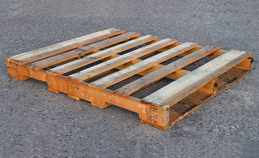 2 Way Standard Wooden Pallets Americano Yankee Pallets