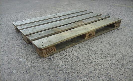 Grade Two Stamped Wooden Euro Pallets 1200 x 800